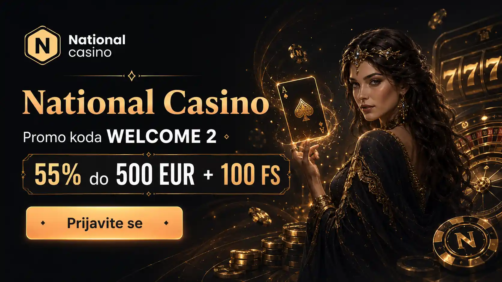 National Casino online Bonus code